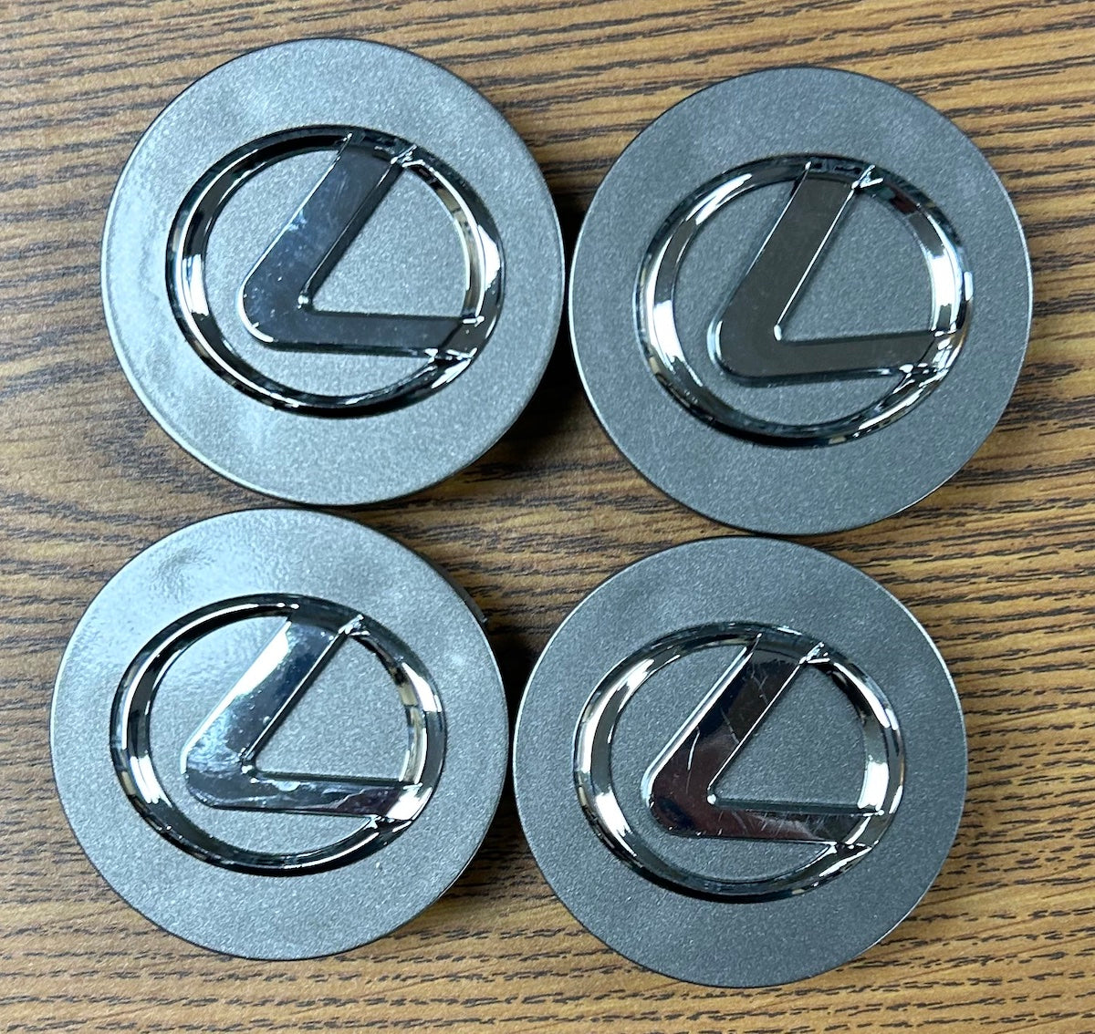 2 1/2" Lexus ES300h, ES350, GS Turbo, GS200t Grey Center Cap 426033055 set